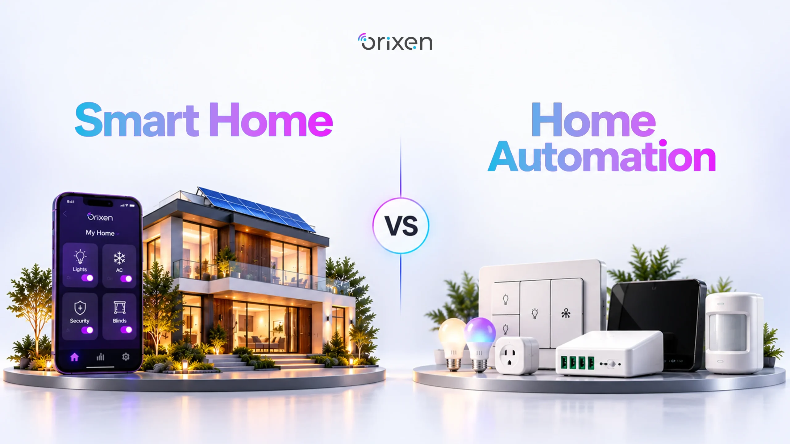 Smart Home vs Home Automation